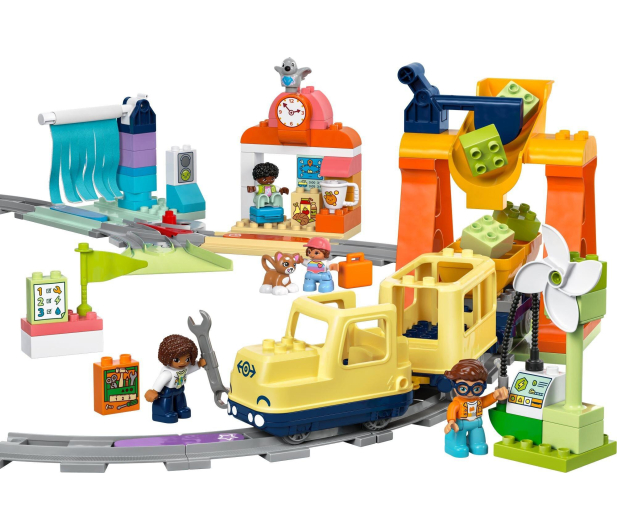 LEGO DUPLO 10428 Duży interaktywny pociąg miejski - 1284207 - zdjęcie 2